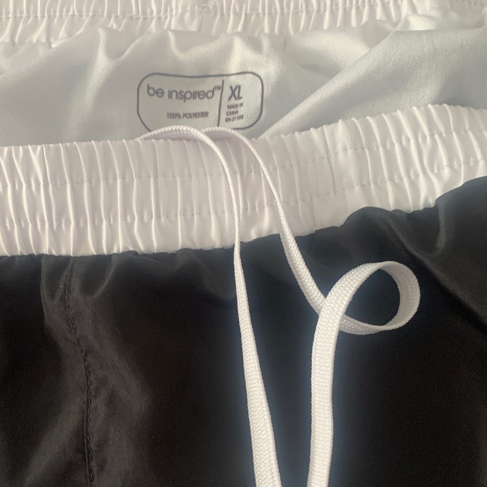 Be inspired Stylish Black and White Women's Athletic Shorts - Picture 6 of 6